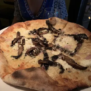 Shitake Mushroom Pizza