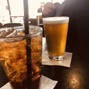 Jack and coke and IPA