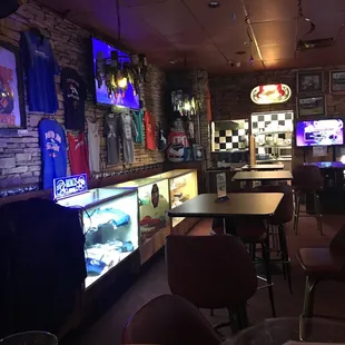 the interior of the restaurant