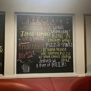 More specials
