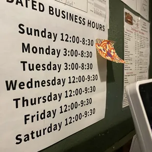 Great hours!
