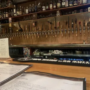 So many beers of tap.