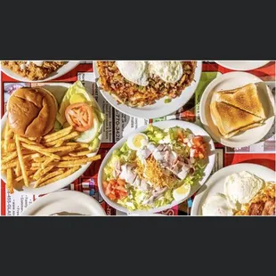 Delicious breakfast and lunch for the family