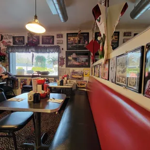 the dining area