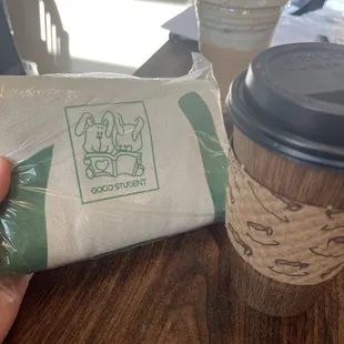 Black tea latte