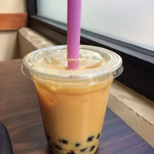 Peach Milk Tea