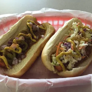 Atomic dog and Carolina dog.