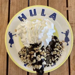 Hula desert top down view