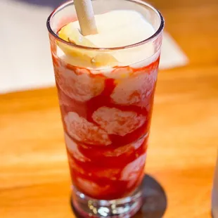 Strawberry Lemonade Slushie
