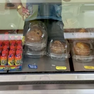 Desserts and more expensive drinks.