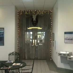 Entrance.