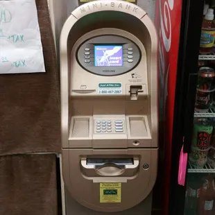 ATM inside.