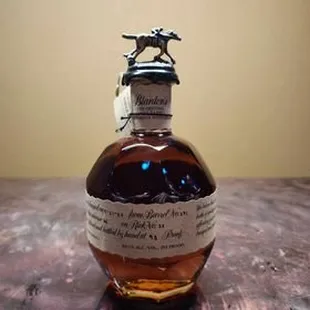 a bottle of whiskey