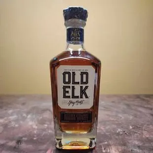 a bottle of old elk