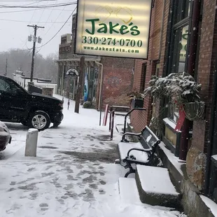 Jakes sign, as seen from route 44