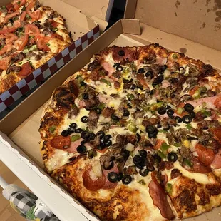 Left: Gilroy Garlic - medium  Right: The &quot;Combo&quot; - large