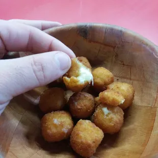 Hot pepper cheese balls