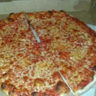 Yummy, thin crust, hot out of the oven Jake's goodness!