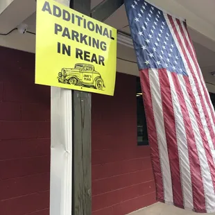 additional parking in rear