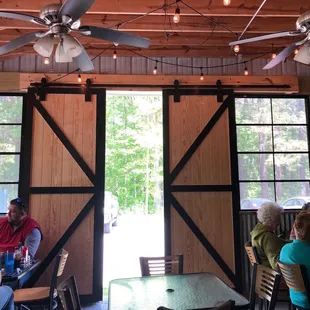 Love these doors, nice breeze