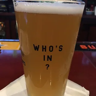 I'm ALL IN................