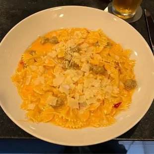 Italian Sausage Farfalle