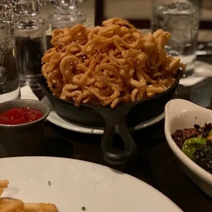 a plate of food on a table
