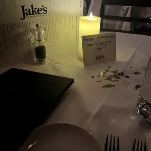 Don't worry the candle wasn't real