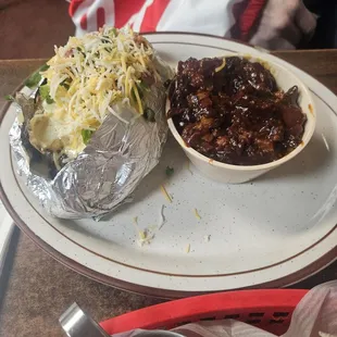 Sloppy baked potato $8.95