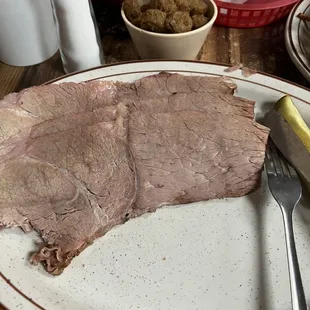 Sliced Beef Sandwiches