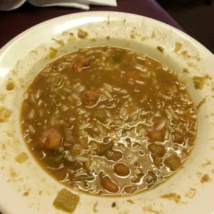 WORST food ever. I wouldn&apos;t feed that &quot;food&quot; to the stray dogs on the streets. The gumbo pictured was terrible.
