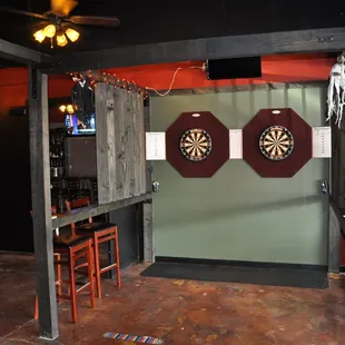 New Dart Board Area