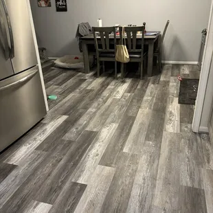Same home I did the new vinyl flooring in.