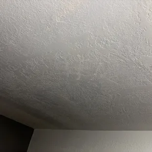 Replaced the basement drywall ceiling after a flood and retextured and painted it and the walls to match.