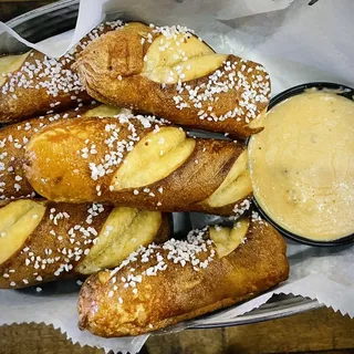 Pretzel Sticks with Beer Cheese Dip
