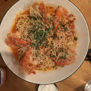 The Special m- Shrimp Diablo