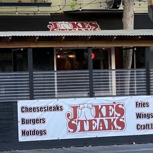 outside of restaurant