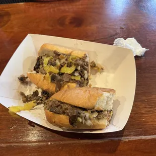 Mushroom Cheesesteak