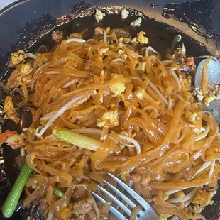 Crab Pad Thai Noodle