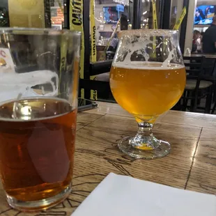 Irish Red and Pumpkin Pie.