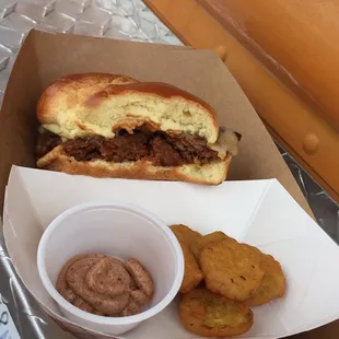 Peppered Patty from Patty's Food Truck