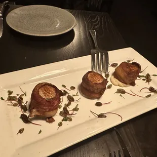 bacon wrapped scallops