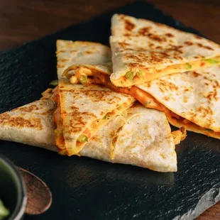 quesadillas with guacamole