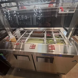 Salsa bar