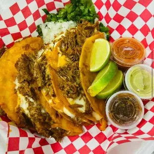 Birria tacos