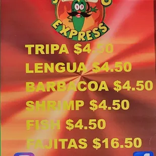 1/02/2023 MENU