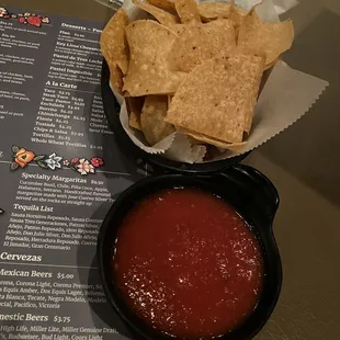 Chips and salsa