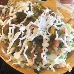 Supreme Nachos (steak)