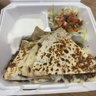 Steak quesadilla