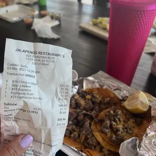 &quot;CHICKEN TACOS&quot;